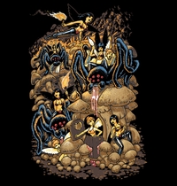RISE OF THE BLACK FAIRIES t-shirt design