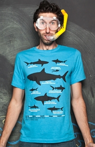The Deadliest Sharks of All Time, New Designs and Recent Reprints + Threadless Collection