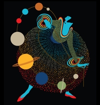 Mademoiselle Galaxy t-shirt design