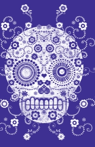 Sugar Skull: iPad Case