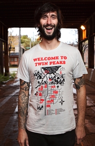 Welcome to Twin Peaks, Was $12.95 - Now $8.99! + Threadless Collection