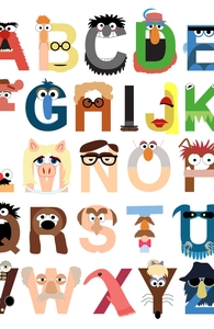 Muppet Alphabet: Muppets