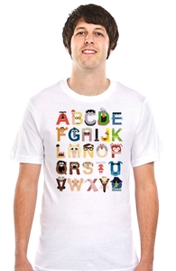 Muppet Alphabet: Muppets, The Muppets Tees + Threadless Collection