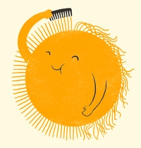 Bad Hair Day t-shirt design