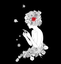 Flower Lover t-shirt design