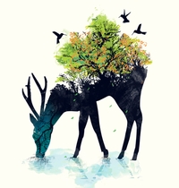 Watering A Life Into Itself t-shirt design