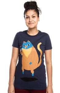 Levitation Cat, Cat Tees + Threadless Collection