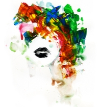 BLACK LIPS t-shirt design
