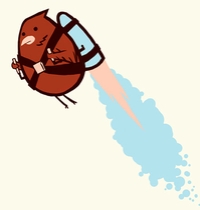 Rocketbird t-shirt design