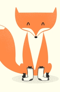 A Fox with Socks
