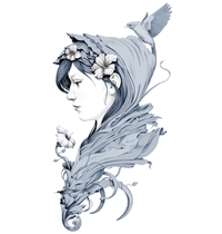 Hooded t-shirt design