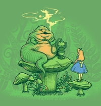 Imitated Caterpillar t-shirt design