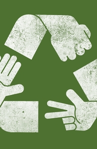 Rock Paper Scissors Recycled: Guys Organic Select