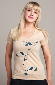 I Will Support You: Girly Organic V-Neck Select, Sale! + Threadless Collection