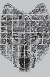 A Patchwork Wolf: Threadless Canvas Tote , Best Selling Totes + Threadless Collection