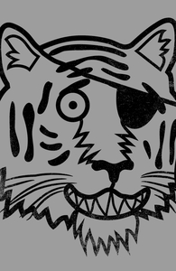 Eyes of the Tiger: Threadless Guys Tri-Blend Tee