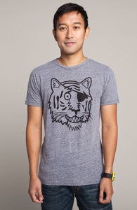 Eyes of the Tiger: Threadless Guys Tri-Blend Tee, Sale! + Threadless Collection
