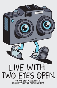 Live with Two Eyes Open, Jeremyville's Designs + Threadless Collection
