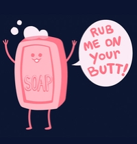 Lil' Soap t-shirt design