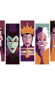 Retro Villains, Disney Villains + Threadless Collection