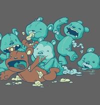 The Teddy Bear Picnic t-shirt design