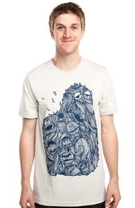 Hairy Street, Sesame Street Tees + Threadless Collection