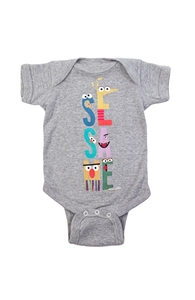Letters, Sesame Street Babies and Toddler Girls + Threadless Collection