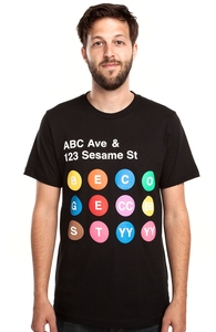 On ABC Av. & Sesame St., Sesame Street Tees + Threadless Collection