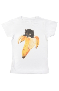 Banana Kitty, Cat Tees + Threadless Collection