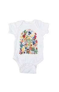 Growing Up with Colors at Sesame Street, Sesame Street Babies and Toddler Girls + Threadless Collection