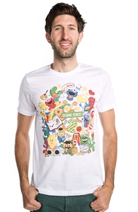 Growing Up with Colors at Sesame Street, Sesame Street Tees + Threadless Collection