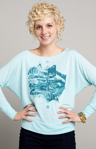 Snow Cap Exploring: Threadless Girly Loose Raglan, Girly Select - 40% Off Winter Collection + Threadless Collection