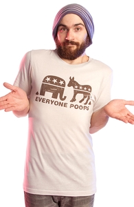 Everyone Poops, $10 aka Ten Washingtons! + Threadless Collection