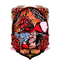 Old Fashioned Pirate t-shirt design