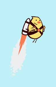 Rocketbird: Crew Socks