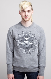 Northern Star: Threadless Guys French Terry Pullover, Guys Select - 40% Off Winter Collection + Threadless Collection
