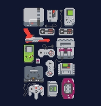 A Pixel of My Childhood t-shirt design