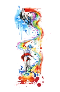 Follow the Unicorn, Lora's Tee Designs + Threadless Collection