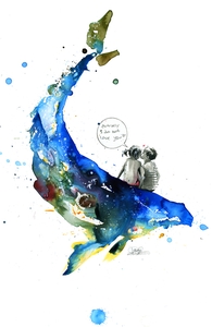 Whale, Lora's Tee Designs + Threadless Collection