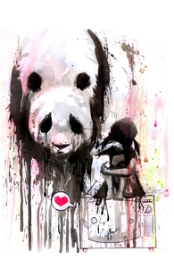 Panda, Lora's Tee Designs + Threadless Collection
