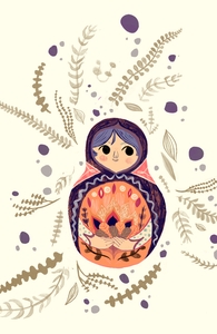 Little Miss Matryoshka, Meg's Designs + Threadless Collection