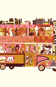 Mobile Zoo, Meg's Designs + Threadless Collection