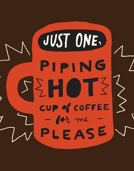 Piping Hot Coffee Hero Shot