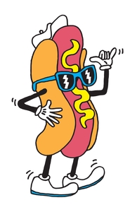 Hot Doggin', Will's Designs + Threadless Collection