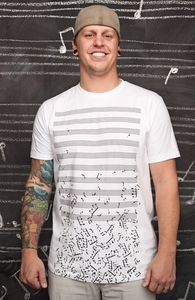 Falling Notes, New and Top Selling Music T-Shirts + Threadless Collection