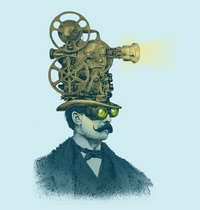 The Projectionist t-shirt design