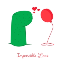 Impossible Love t-shirt design