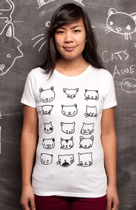Drunken Cat Drawings, New and Top Selling Cat T-Shirts + Threadless Collection