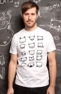 Drunken Cat Drawings, New Tees + Threadless Collection