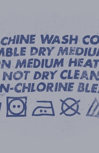 Care Instructions 02: Guys Tri-Blend Ringer Tee
